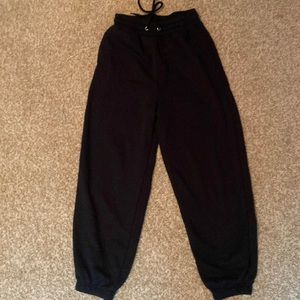 Black joggers, XS